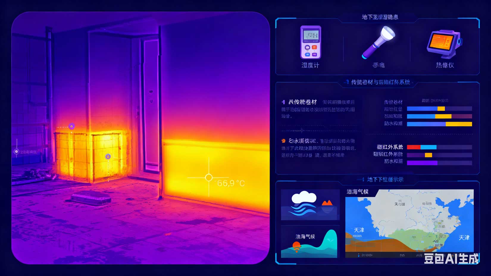 天津地下室防潮防水全攻略：找对方法，告别返潮难题