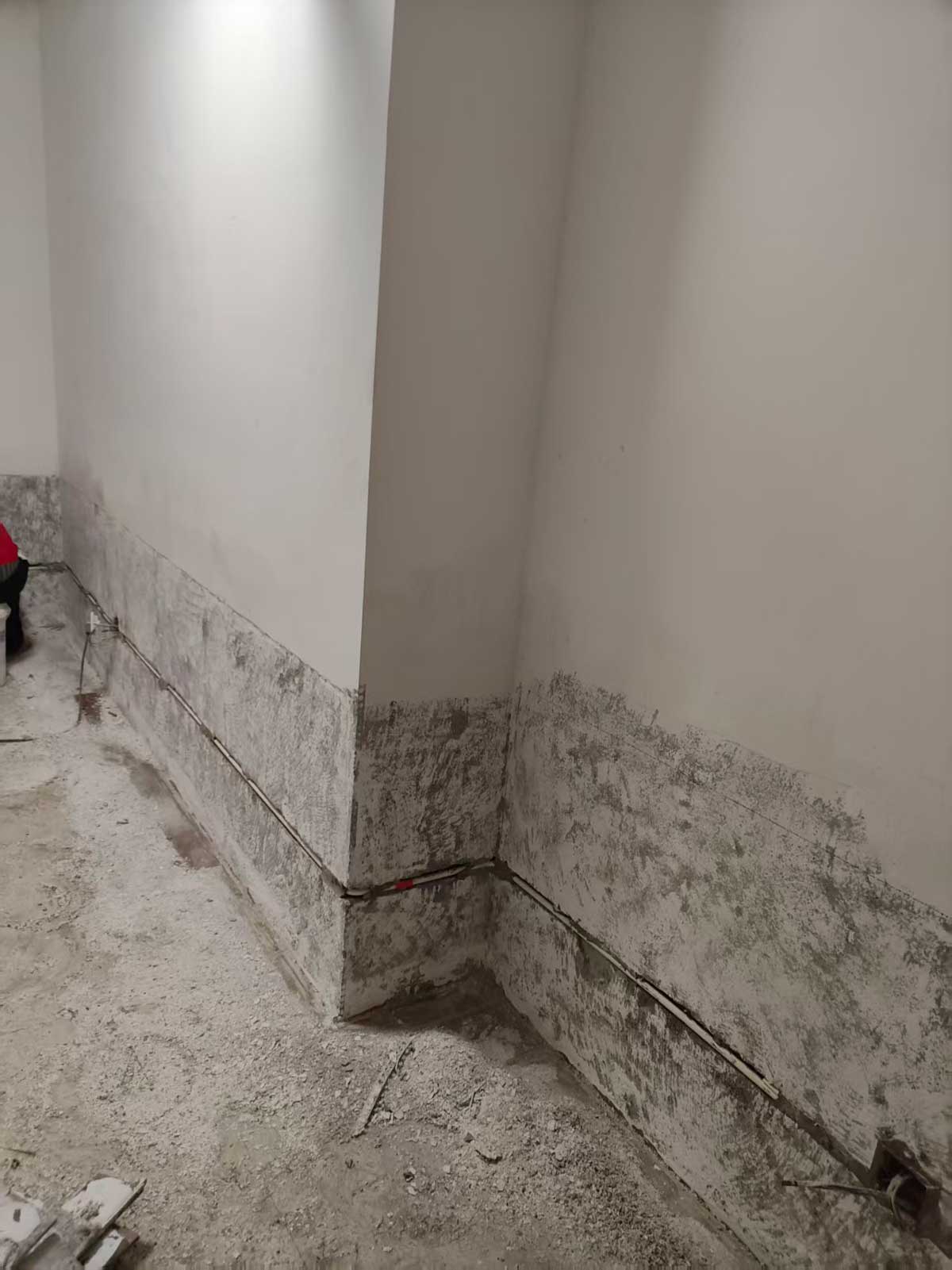 北京奥斯特红外防潮防霉系统施工中